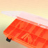 Коробка TOP BOX TB- 2400 (27*19*4,5 cм) оранжевая