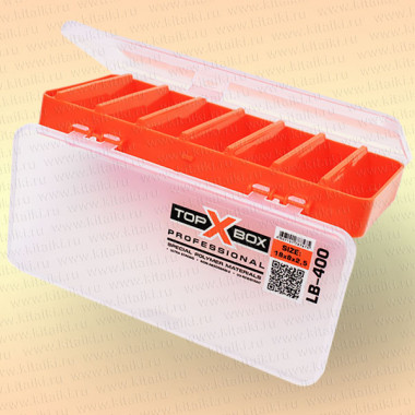 Коробка TOP BOX LB- 400 (18*8*2,5 cм) оранжевая