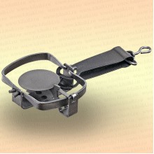 Капкан охотничий металлический тарелочный, Уралец - 0