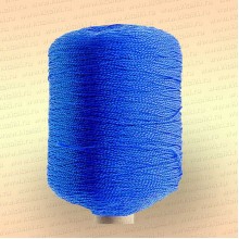 Нить полиэфирная термо-свето-стабилизированная особопрочная, синяя, 400 гр