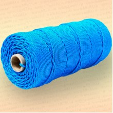 Шнур плетеный Стандарт, на бобине 150 м, диаметр 2,0 мм, синий