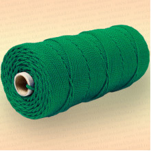 Шнур плетеный Стандарт, на бобине 250 м, диаметр 1,2 мм, зеленый